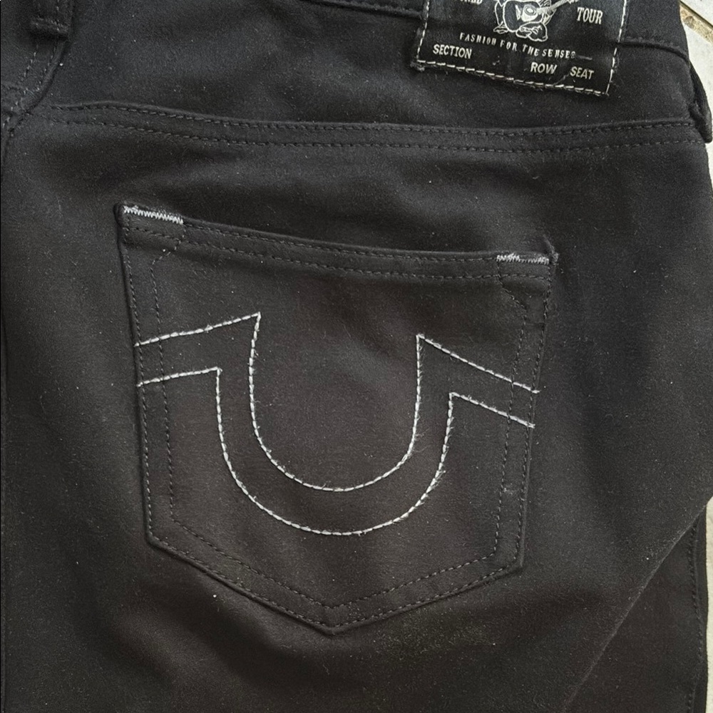 True Religion Curvy Mid Rise Bootcut Pants